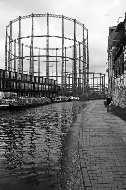 Regent's Canal at Bethnal Green by Stephen Gates ARPS